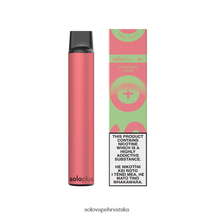 Solo Plus jednokratna kolekcija vape paradise jagoda guava LBB0ZF37 | Solo Vape Puff