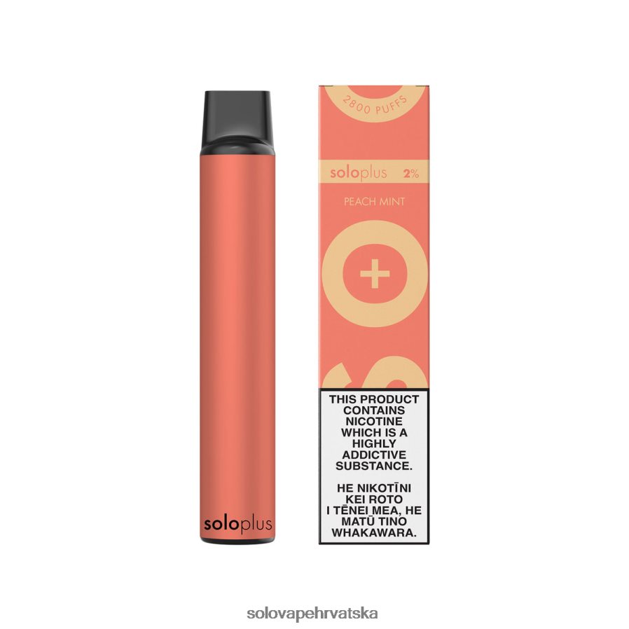 Solo Plus jednokratni vape breskva metvica LBB0ZF23 | Solo Disposable Vape Puffs