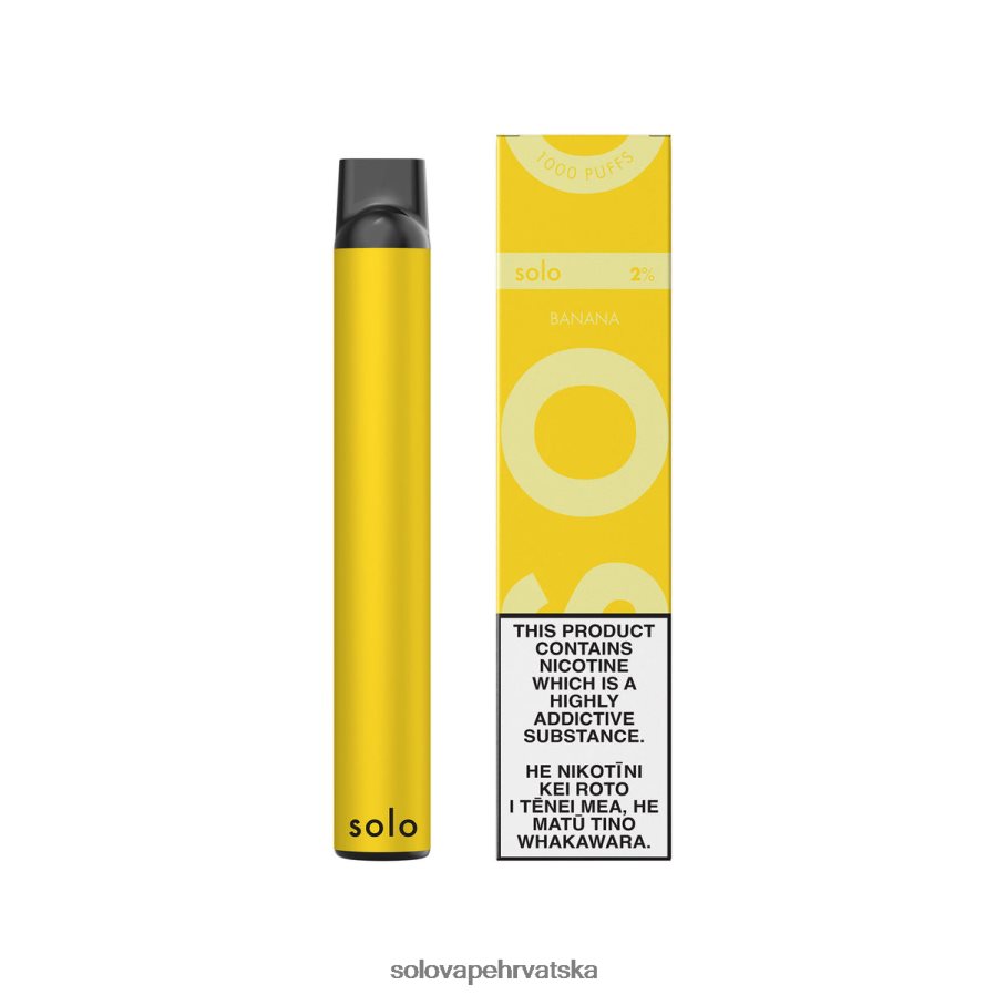 Solo jednokratni vape banana LBB0ZF11 | Solo Disposable Vape Puffs