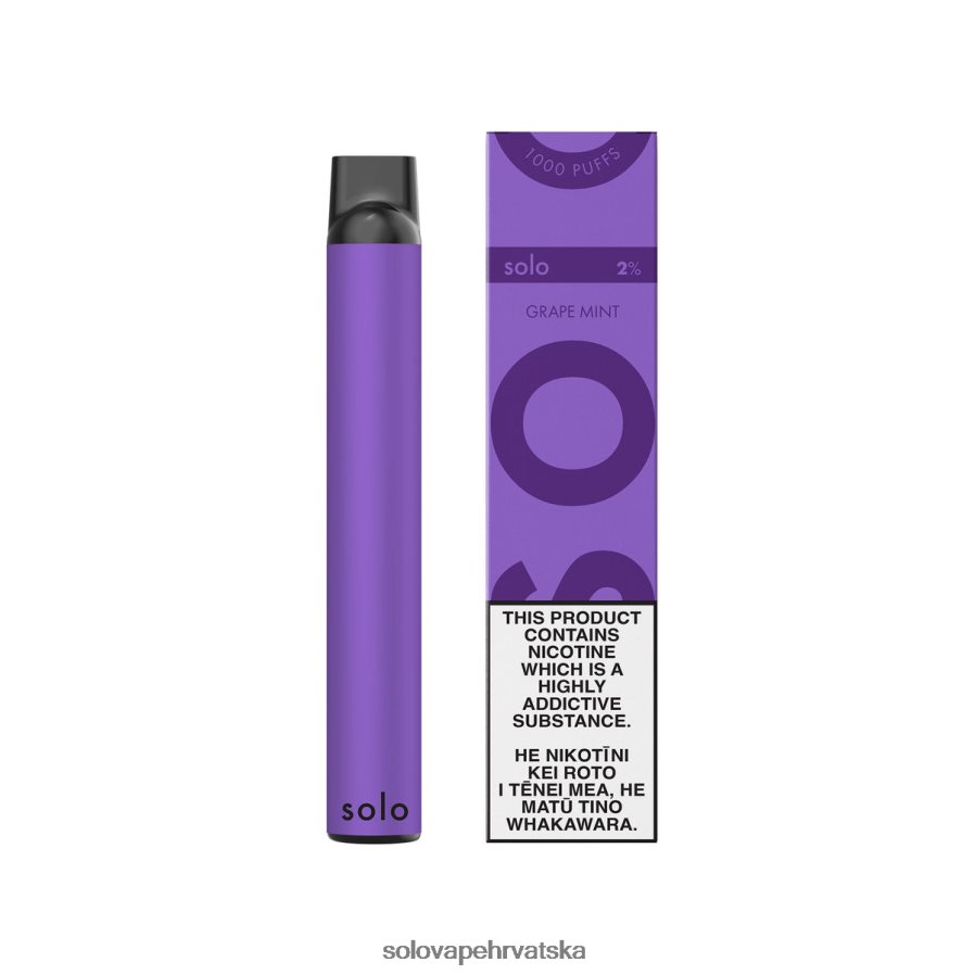 Solo jednokratni vape grožđana metvica LBB0ZF7 | Solo Vape Puff