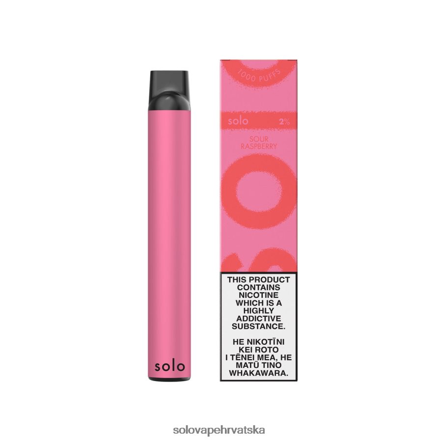 Solo jednokratni vape kisela malina LBB0ZF13 | Solo Vape Puff