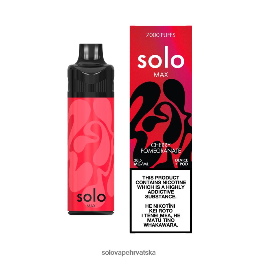Solo MAX komplet mahuna trešnja šipak LBB0ZF66 | Solo Vape Puffs