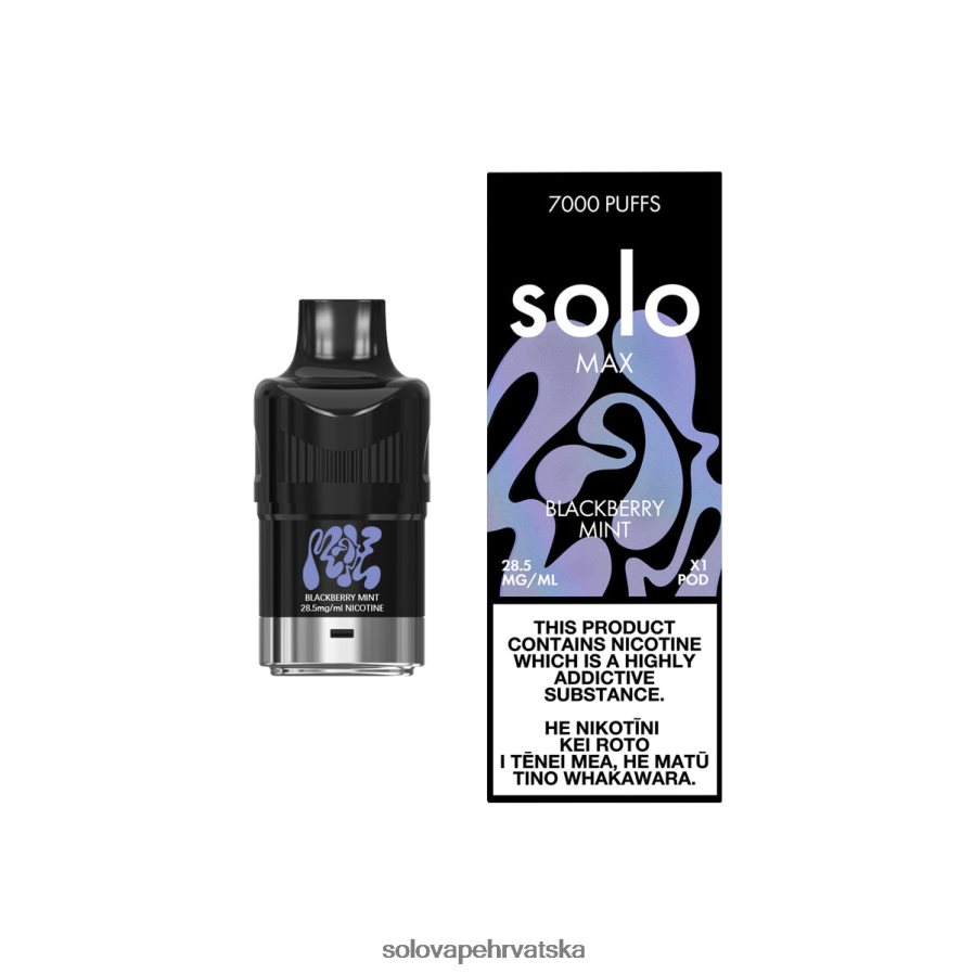 Solo MAX pod kupina metvica LBB0ZF73 | Solo Vape Puff